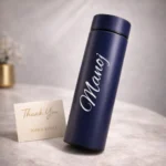 Personalised temperature water bottle gift curated by Tohfa Riwaz
