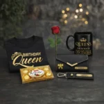 Birthday Queen Gift Hamper for Girl Friend  |Wife | Sister & Friends  Chocolate Combo - Image 3