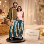 Personalized Photo Cut-Out Stand with Custom Note Card | Premium Gift by Tohfa Riwaz - Image 3