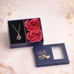 Luxury Personalized Gift Hamper for Her | Clutch, Teddy, Jewellery & Chocolates – Tohfa Riwaz - Image 4