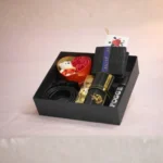 Premium Personalized Men’s Gift Hamper | Wallet, Fogg Deo, Belt & Teddy – Tohfa Riwaz - Image 3