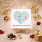 Mapping Hearts Personalised Map Photo Stand with Wooden Easel | Curated by Tohfa Riwaz - Image 3