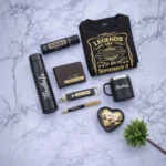 Personalized Birthday Gift Hamper for Men | Printed T-Shirt, Wallet & Fogg Deo – Tohfa Riwaz - Image 3