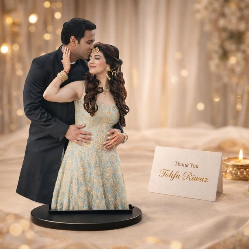 Premium custom photo stand gift for birthday and anniversary