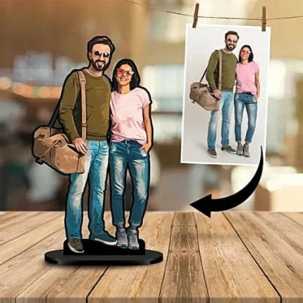 Premium custom photo stand gift for birthday and anniversary