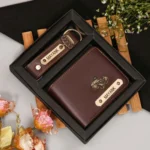 Personalized Birthday Gift for Men | Premium Wallet & Keychain Combo - Image 4
