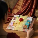 Luxury Wooden Tray Gift Hamper with Chocolates & Nuts - Image 3