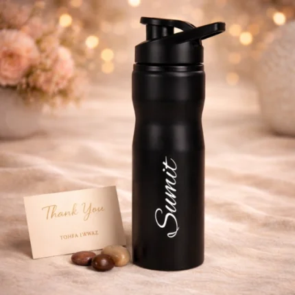 Custom stainless steel sipper bottle stylish gift for everyone