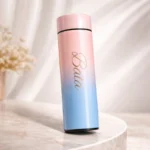 Personalized Temperature Bottle With Smart Display with Custom Note Card Rainbow - Image 3