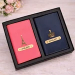 Personalized Couple Passport Cover Combo | Custom Name Travel Gift - Image 6