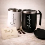 Custom Vacuum Insulated Hot And Cold Coffee Mug bottle stylish gift for everyone