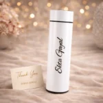 Personalised temperature water bottle gift curated by Tohfa Riwaz